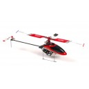 Walkera 4G3 2.4GHz - micro heli  3D RTF - tete metal