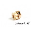 EA-039-15T Trex 250 - Pignon 2-5mm 15T