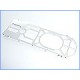 MH-TX2001BF Aluminum Bottom Frame (SILVER) - T-REX 250/SE