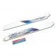 Xtreme tuning pales en fibre pour Belt CP, V2 - classe 450 - bleu