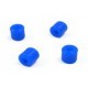Landing Skid Rubber Nut - Blue (10 x 4.5 x 10mm)