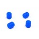 Landing Skid Rubber Nut - Blue (6.5 x 2.5 x 7mm)