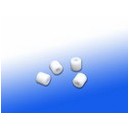 Landing Skid Rubber Nut - White (6.5 x 2.5 x 7mm)