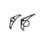 Graphite Tail Fins-BLACK (Options for Xtreme Tail Boom)
