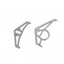 Graphite Tail Fins-SILVER (Options for Xtreme Tail Boom)