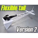 V2 Flexible Tail w/ Engine - White Color (for Lama v3)