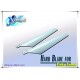 Xtreme tuning pales rigides  pour Lama et coax - Blanc - sup
