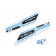 Xtreme tuning - pales +1° pour Walkera 4-3B - bleu