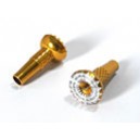 Aluminum Control Stick (3.0mm) - Gold (for Esky, Futaba, Walkera