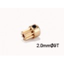 Motor pinion 09T (2.0mm hole)
