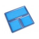 Aluminium Screws / Parts Tray with Magnetic surface(125x125mm)