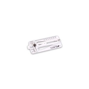 EA-037-W Incidencemetre pour petits helis ( 200-250) - blanc