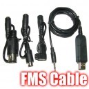 Câble USB avec simlulateur pour radios SPEKTRUM - FUTABA - E-SKY