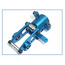 Precision Tail Pulley Case (BLUE) - Blade 400