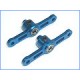 Precision Hiller Control Levers (BLUE) - Blade 400