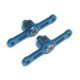 Precision Hiller Control Levers (BLUE) - Blade 400