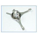 Precision Aluminum Swashplate (SILVER) - BLADE MCX