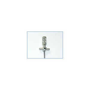 InnerShaft w/ Aluminum Main Rotor Hub - SILVER - Blade MCX