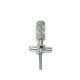 InnerShaft w/ Aluminum Main Rotor Hub - SILVER - Blade MCX