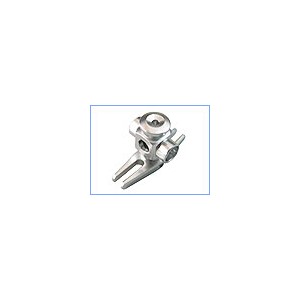 Aluminum Main Rotor Hub  - SILVER - Blade MSR