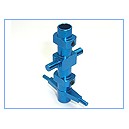 Precision CNC Lower Head (BLUE) - Blade CX/CX2/CX3