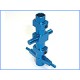 Precision CNC Lower Head (BLUE) - Blade CX/CX2/CX3