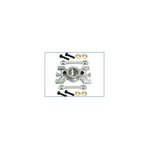 ADJUSTABLE Thriple-Bearing Aluminum Engine Bearing Block - Trex 700