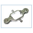 Precision CNC Main Blade Grips (SILVER) - Blade MSR