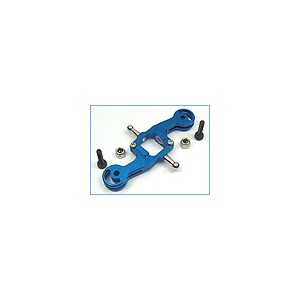 Precision CNC Lower Main Blade Grips (BLUE) - Blade CX2/CX3