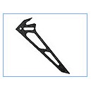 Carbon Fiber Vertical Tail Fin for MH-MSR025 - Blade MSR 