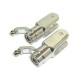 Precision CNC Blade Grips w/ THRUST BEARINGS (SILVER) - KING V2