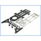 Precision CNC Battery Mount And Canopy Support - Trex 450 PRO 