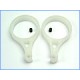 Delrin Tail Push Rod Guides (WHITE) - T-REX 500 