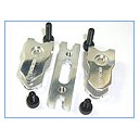 Aluminum Tail Boom Support Brace (SILVER) pour T-REX 600