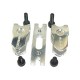 Aluminum Tail Boom Support Brace (SILVER) pour T-REX 600