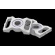 THRUSTED METAL BEARING BLOCK SET FOR ALIGN TREX 550 ELECTRIC SERIES HELICOPTERS
