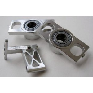 THRUSTED METAL BEARING BLOCK SET FOR ALIGN TREX 700 ELECTRIC SERIES HELICOPTERS