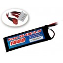 Lipo Billowy X5 1800mAh 40C 11.1V 3S prise Deans