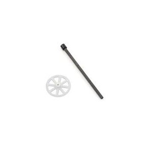Axe externe avec roue dentée