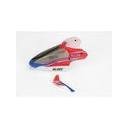 Complete Red Canopy with Vertical Fin