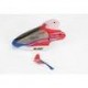 Complete Red Canopy with Vertical Fin