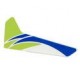 Green Vertical Fin with Decal