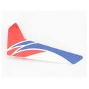 Red Vertical Fin with Decal
