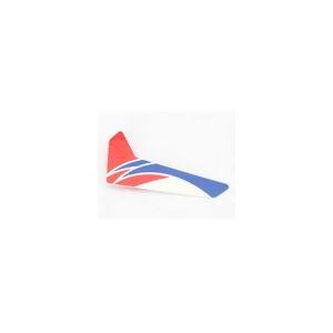 Red Vertical Fin with Decal