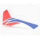 Red Vertical Fin with Decal