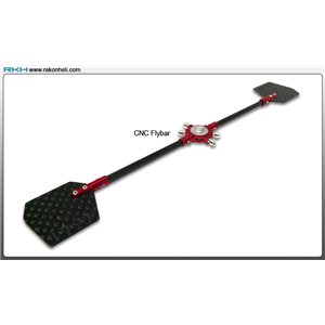 Barre de Bell CNC rouge pour Blade 120SR