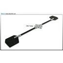 Barre de Bell CNC argentée pour Blade 120SR