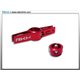 Collier anti-rotation CNC rouge pour Blade 120SR