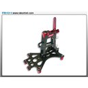 Cadre principal CNC rouge pour Blade120SR