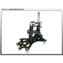 Cadre principal CNC argenté pour Blade120SR